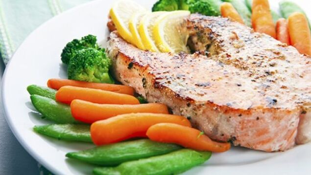 hal és zöldség a ketogén diétához