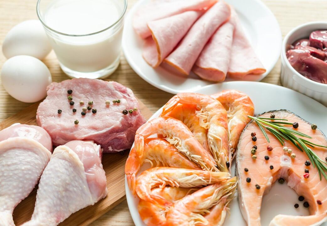 A Dukan diéta fehérjetartalmú élelmiszereken alapul